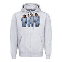 Heather Grey the hangover   stu's wedding Zipper Hoodie - lanVoArt
