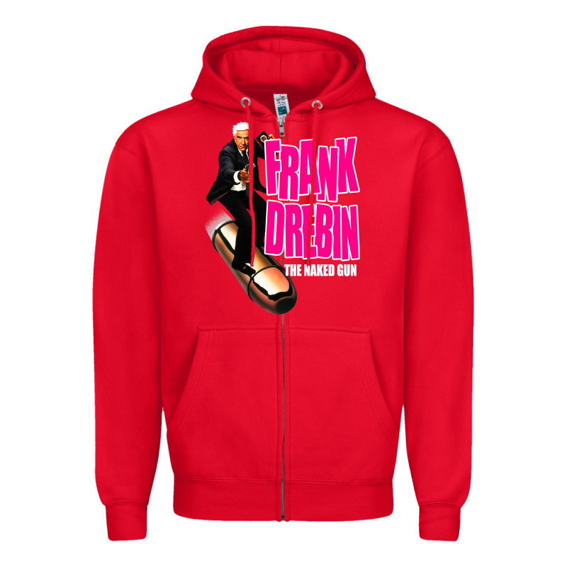 Frank Drebin Zipper Hoodie by lanVoArt | Teevron