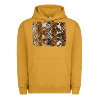 Pigment Peanut Butter western animal patterns brushstoke Urban Hoodie - BarkalooDesign