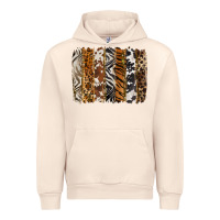 Sandshell western animal patterns brushstoke Urban Hoodie - BarkalooDesign