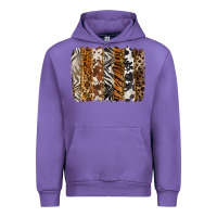 Tulip western animal patterns brushstoke Urban Hoodie - BarkalooDesign