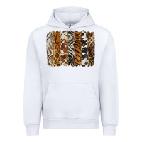 White western animal patterns brushstoke Urban Hoodie - BarkalooDesign