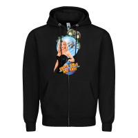 Black not of this earth girls are easy mixup Zipper Hoodie - lanVoArt