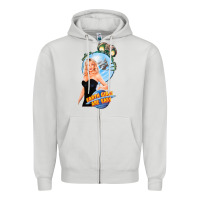 Not Of This Earth Girls Are Easy Mixup Zipper Hoodie | Teevron