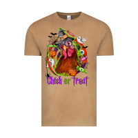 Vintage Camel Chick or treat Halloween Vintage Tee - NancyCooperArtShop