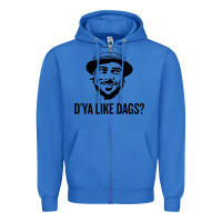 True Royal snatch   d'ya like dags. Zipper Hoodie - lanVoArt