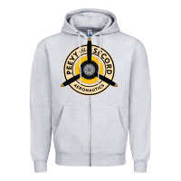Heather Grey peevy and secord Zipper Hoodie - lanVoArt