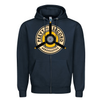 Navy peevy and secord Zipper Hoodie - lanVoArt