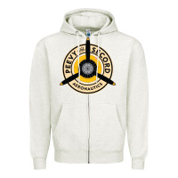 Oatmeal Heather peevy and secord Zipper Hoodie - lanVoArt