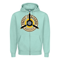 Seafoam peevy and secord Zipper Hoodie - lanVoArt