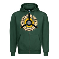 Sports Green peevy and secord Zipper Hoodie - lanVoArt