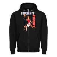 Black lindsay lohan freaky friday Zipper Hoodie - lanVoArt