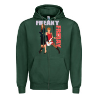 Sports Green lindsay lohan freaky friday Zipper Hoodie - lanVoArt