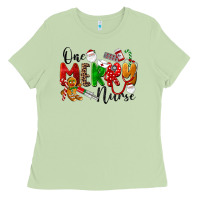 Matcha One Merry Nurse Ladies Tee - LillyAllenDesigns