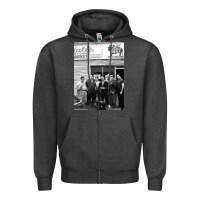 Charcoal Heather the sopranos family Zipper Hoodie - lanVoArt