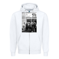 White the sopranos family Zipper Hoodie - lanVoArt