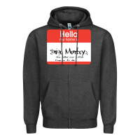 Charcoal Heather hello my name is inigo montoya [princess bride] Zipper Hoodie - lanVoArt