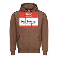 Chestnut hello my name is inigo montoya [princess bride] Zipper Hoodie - lanVoArt