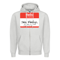 Dove Grey hello my name is inigo montoya [princess bride] Zipper Hoodie - lanVoArt
