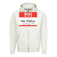 Oatmeal Heather hello my name is inigo montoya [princess bride] Zipper Hoodie - lanVoArt