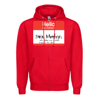 Hello My Name Is Inigo Montoya [princess Bride] Zipper Hoodie | Teevron