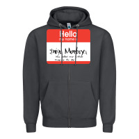 Smoke hello my name is inigo montoya [princess bride] Zipper Hoodie - lanVoArt