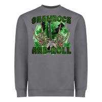 Storm shamrock and roll Heavyweight Sweatshirt - FaDigitalArtStudio