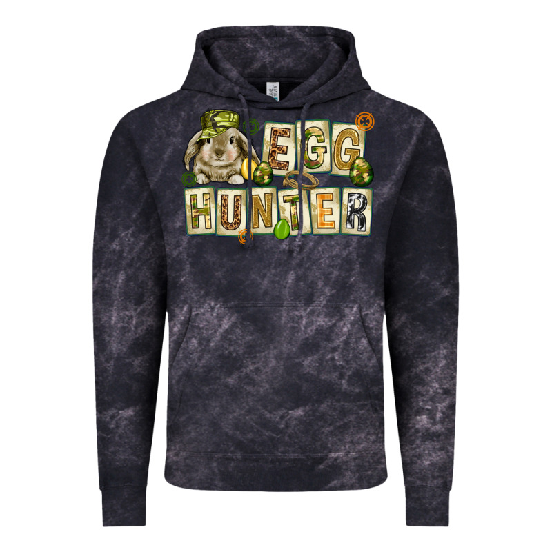 Egg Hunter With Plate Letters Easter Day Vintage Hoodie by HowdyJamesFarm | Teevron