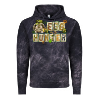 Cloud Black Egg hunter with plate letters Easter Day Vintage Hoodie - HowdyJamesFarm