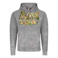 Cloud Rock Egg hunter with plate letters Easter Day Vintage Hoodie - HowdyJamesFarm