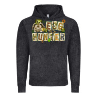 Vintage Black Egg hunter with plate letters Easter Day Vintage Hoodie - HowdyJamesFarm