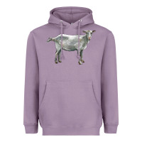 Lavender saanen goat Heavyweight Hoodie - LillyAllenDesigns