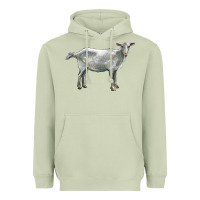 Matcha saanen goat Heavyweight Hoodie - LillyAllenDesigns