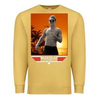 Antique Gold rooster topgun retro Premium Sweatshirt - lanVoArt