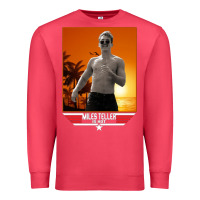Cardinal rooster topgun retro Premium Sweatshirt - lanVoArt