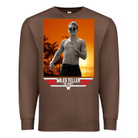 Chestnut rooster topgun retro Premium Sweatshirt - lanVoArt
