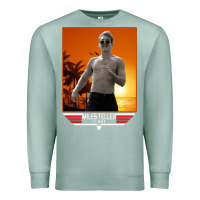 Seafoam rooster topgun retro Premium Sweatshirt - lanVoArt