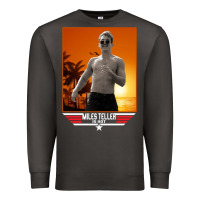 Smoke rooster topgun retro Premium Sweatshirt - lanVoArt