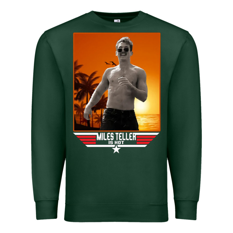 Rooster Topgun Retro Premium Sweatshirt by lanVoArt | Teevron