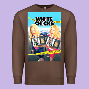 White Chicks Premium Sweatshirt Designed By Lanvoart