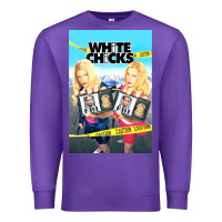 Purple white chicks Premium Sweatshirt - lanVoArt