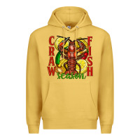 Antique Gold crawfish season Premium Hoodie - FaDigitalArtStudio