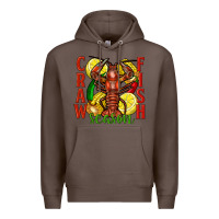 Coffee crawfish season Premium Hoodie - FaDigitalArtStudio