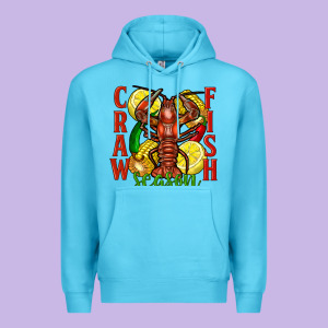 Crawfish Season Premium Hoodie Designed By Fadigitalartstudio