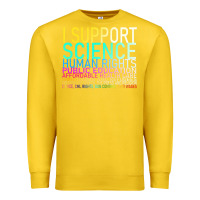 Lemon Hot Trend I Support Science Human Rights Public Education Premium Sweatshirt - lanVoArt