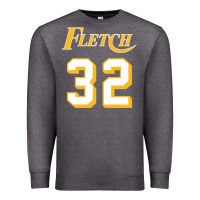 Charcoal Heather fletch Premium Sweatshirt - lanVoArt