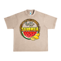 French Oak hello summer watermelon Urban Heavy Tee - JahusDesignShop