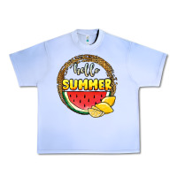 Grape Ice hello summer watermelon Urban Heavy Tee - JahusDesignShop