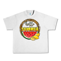 Lunar Rock hello summer watermelon Urban Heavy Tee - JahusDesignShop