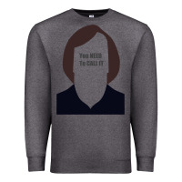 Charcoal Heather anton chigurh   you need to call it (no country for old men) Premium Sweatshirt - lanVoArt
